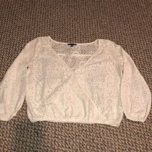 American Eagle lace top